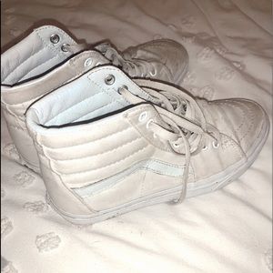 vans white high tops